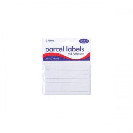(image for) COUNTY PARCEL LABELS 70X105MM - 12S