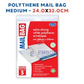 (image for) COUNTY POLY MAIL BAG 5S - MEDIUM