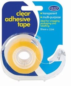 (image for) CLEAR ADHESIVE TAPE WITH DISPE