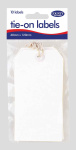 (image for) COUNTY WHITE TIE ON LABELS - 10S