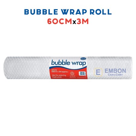 (image for) COUNTY BUBBLE WRAP ROLL - 60CMX3M