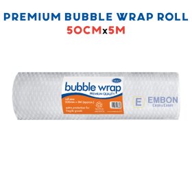 (image for) COUNTY PREMIUM BUBBLE WRAP ROLL - 50CMX5M