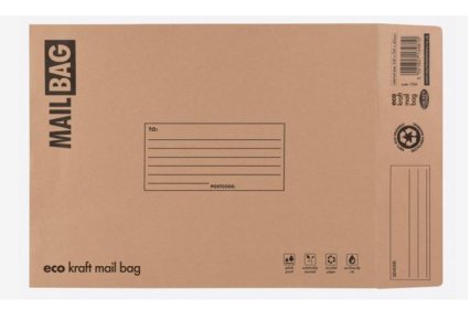 (image for) COUNTY KRAFT MAIL BAG - MEDIUM