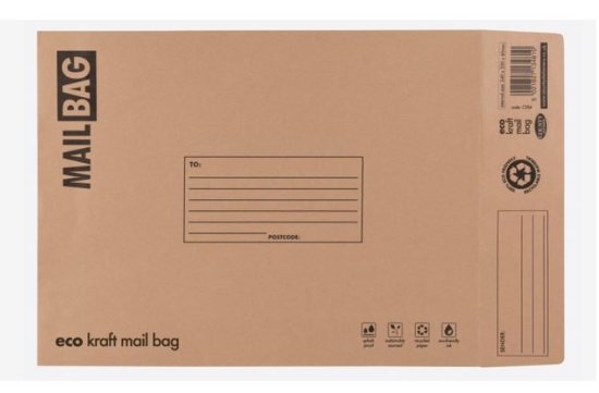 (image for) COUNTY KRAFT MAIL BAG - MEDIUM