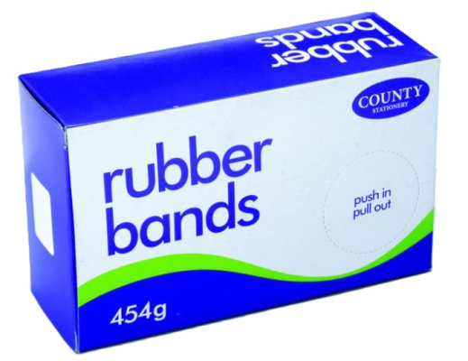 (image for) COUNTY RUBBER BANDS NO.16 - 454G