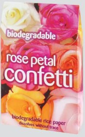 (image for) ROSE PETAL CONFETTI BIODEGRADABLE