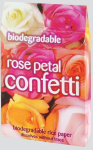 (image for) ROSE PETAL CONFETTI BIODEGRADABLE