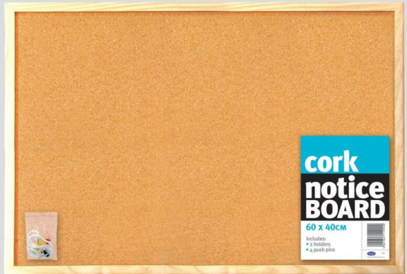 (image for) COUNTY CORK NOTICE BOARD - 60X40CM