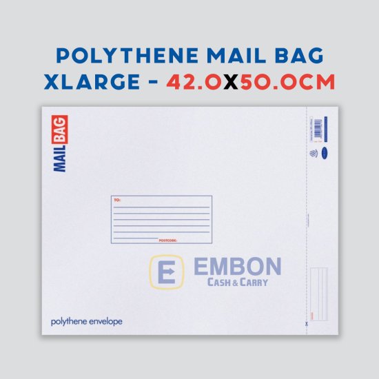 (image for) COUNTY POLY MAIL BAG - XLARGE 42X50CM
