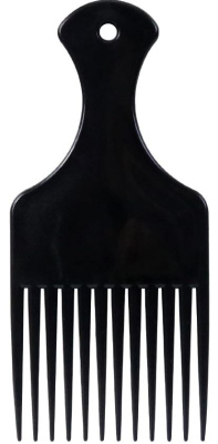 (image for) DURALON AFRO COMBS BLACK 4567B