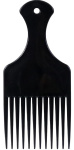 (image for) DURALON AFRO COMBS BLACK 4567B