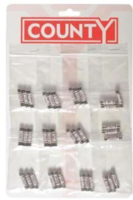 (image for) COUNTY CARD FUSES 13AMP -3S