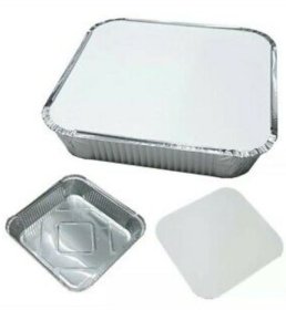 (image for) HP FOIL CONTAINER+LID 10S
