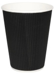 (image for) GG RIPPLE PAPER CUP BLACK 25S