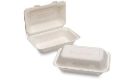 (image for) HP BAGASSE CLAMSHELL BOX