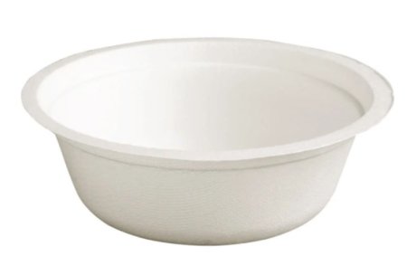 (image for) HP BAGASSE BOWL WHITE 50S