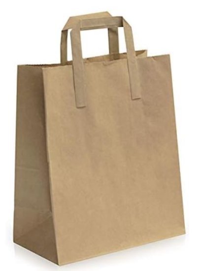 (image for) HP TAKEAWAY BAG+HANDLE BROWN