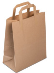 (image for) HP TAKEAWAY BAG+HANDLE BROWN