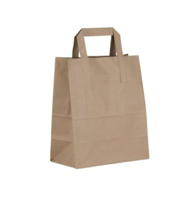 (image for) HP TAKEAWAY BAG+HANDLE BROWN