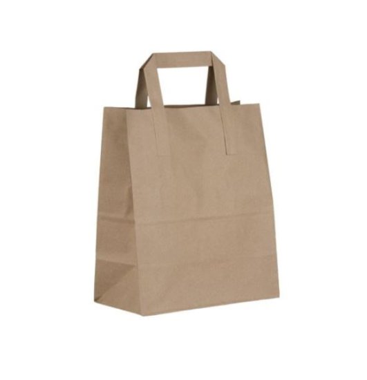 (image for) HP TAKEAWAY BAG+HANDLE BROWN