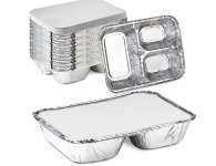 (image for) HP FOIL 3COMPARTMENT CONTAINER
