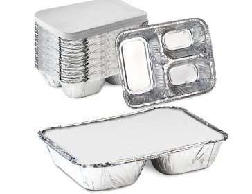 (image for) HP FOIL 3COMPARTMENT CONTAINER