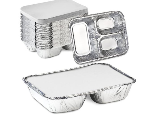 (image for) HP FOIL 3COMPARTMENT CONTAINER