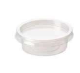 (image for) LONDON LIDS LTD LLL PLASTIC SAUCE CUP WITH LID MICRO WAVE SAFE 2OZCHUTNEY CUP