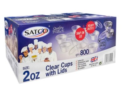 (image for) SATCO PLASTIC CONTAINER+LID