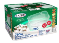 (image for) SATCO PLASTIC CONTAINER+LID