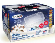 (image for) SATCO PLASTIC CONTAINER+LID