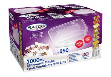 (image for) SATCO PLASTIC CONTAINER+LID