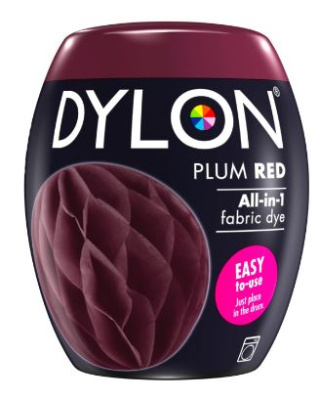 (image for) DYLON MACH FAB DYE-PLUM RED