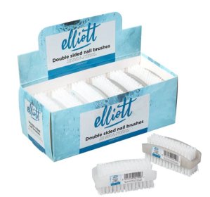 (image for) ELLIOTT DOUBLE SIDED NAIL BRUSH -LARGE