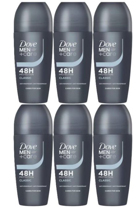 (image for) DOVE ROLL ON CLASSIC MEN - 50ML