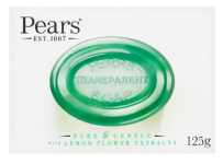 (image for) PEARS SOAP GREEN LEMON FLOWER