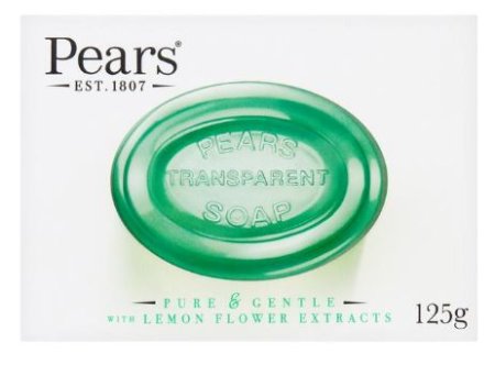 (image for) PEARS SOAP GREEN LEMON FLOWER