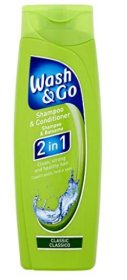(image for) WASH & GO SHAMPOO 2IN1 CLASSIC - 400ML