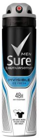 (image for) SURE DEODORANT FOR MEN INVISIBLE ICE - 150ML