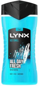 (image for) LYNX SHOWER GEL ICE CHILL - 225ML