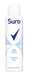 (image for) SURE DEODORANT FOR WOMEN COTTON DRY - 150ML