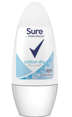 (image for) SURE ROLL ON FOR WOMEN COTTON - 50ML