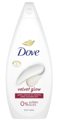 (image for) DOVE BODY WASH VELVET GLOW - 225ML