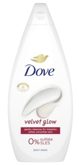 (image for) DOVE BODY WASH VELVET GLOW - 225ML