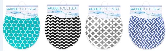 (image for) TOILET SEAT PADDED ASSTD