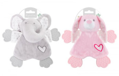 (image for) PLUSH BABY COMFORTER TOY ASSTD