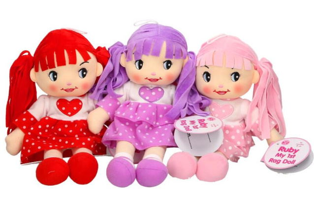 (image for) ATOZ RUBY RAG DOLL ASST