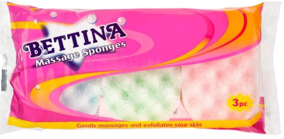 (image for) BETTINA MASSAGE SPONGES-3PC