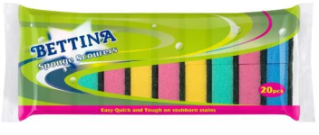 (image for) BETTINA SPONGE SCOURERS -20PC