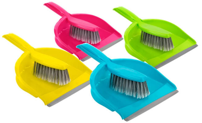 (image for) BETTINA LARGE DUSTPAN AND BRUSH